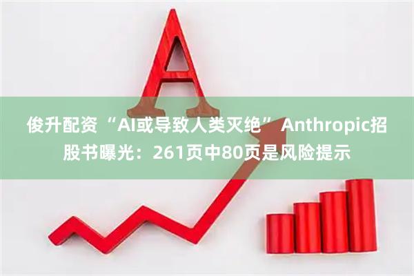 俊升配资 “AI或导致人类灭绝” Anthropic招股书曝光：261页中80页是风险提示